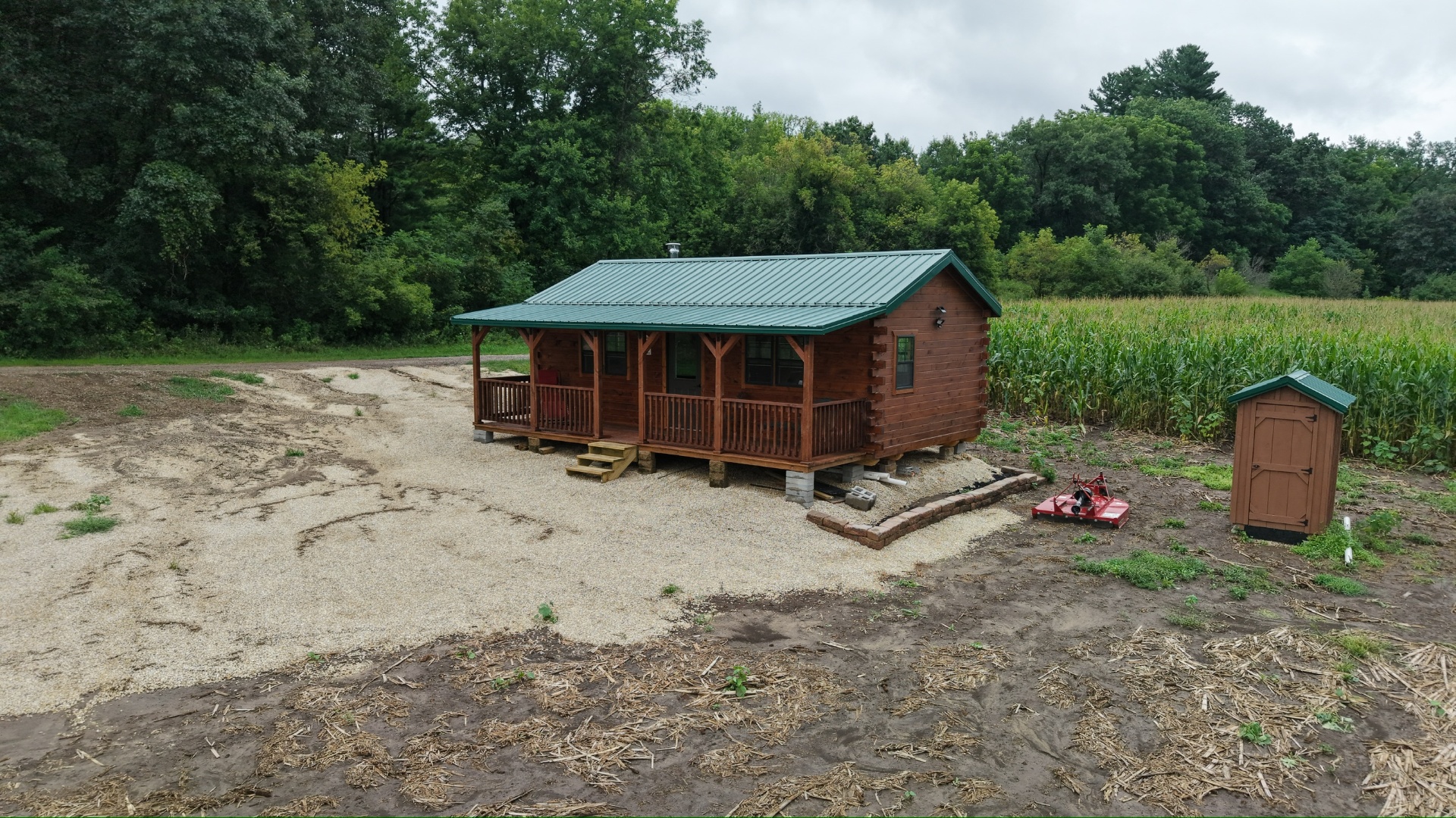 Big River Cabin build