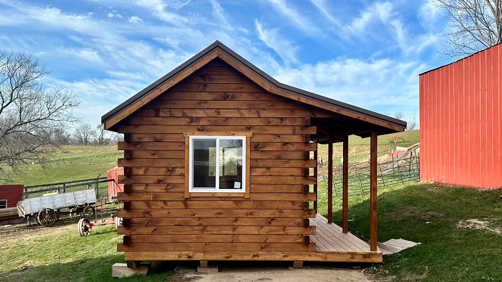 Big River Cabin build